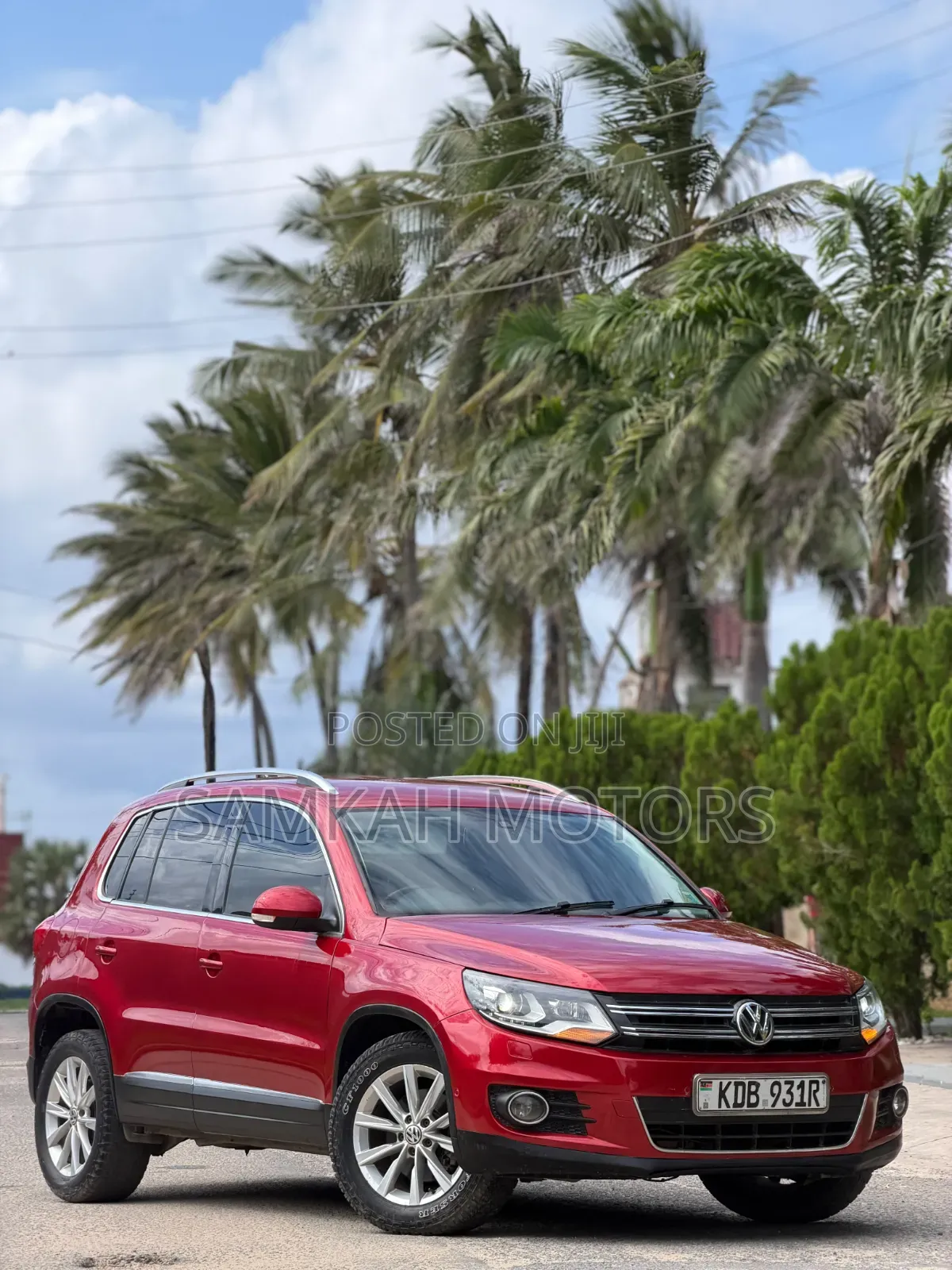 Volkswagen Tiguan 2015 Red