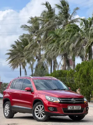 Volkswagen Tiguan 2015 Red