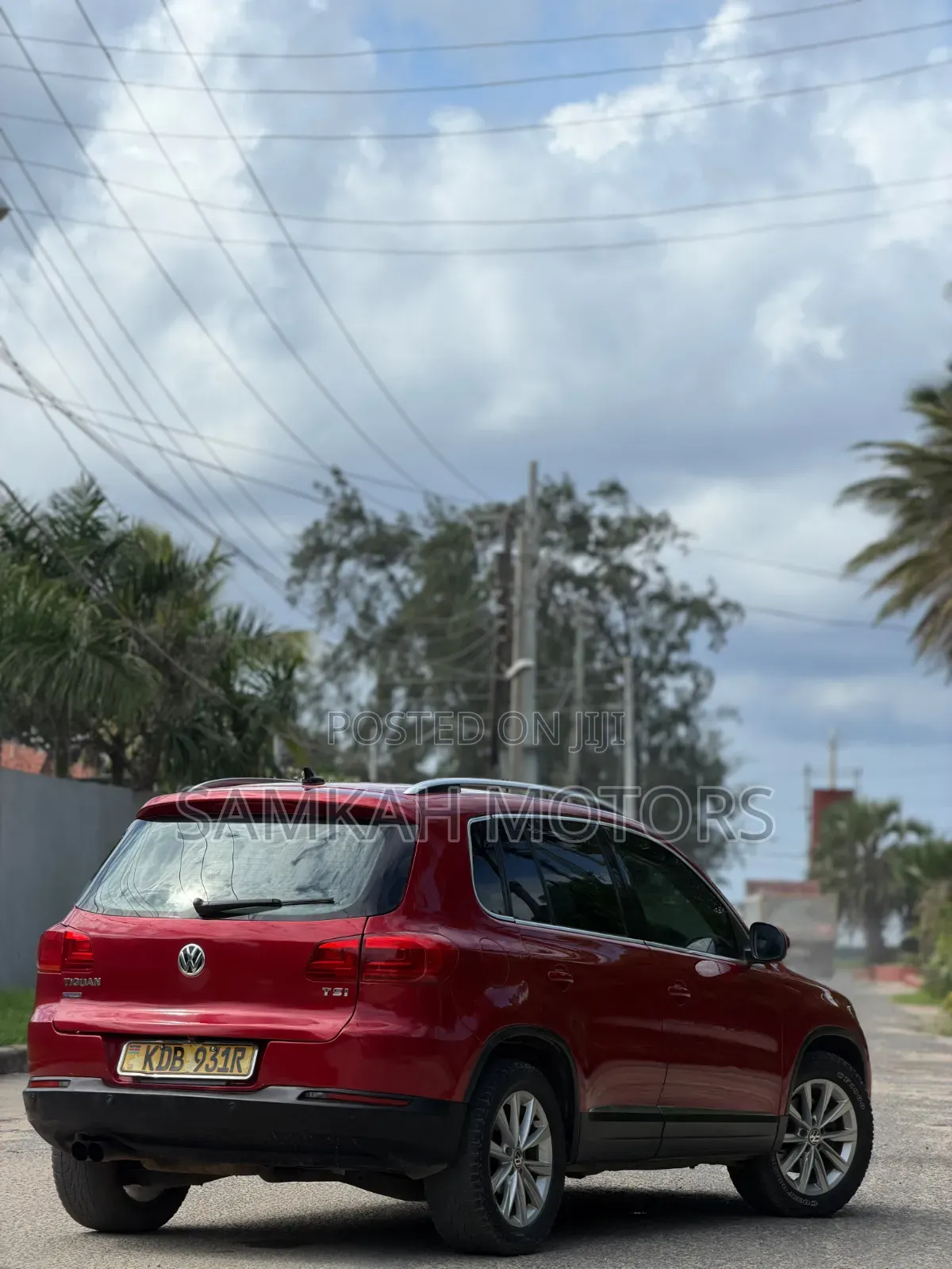 Volkswagen Tiguan 2015 Red