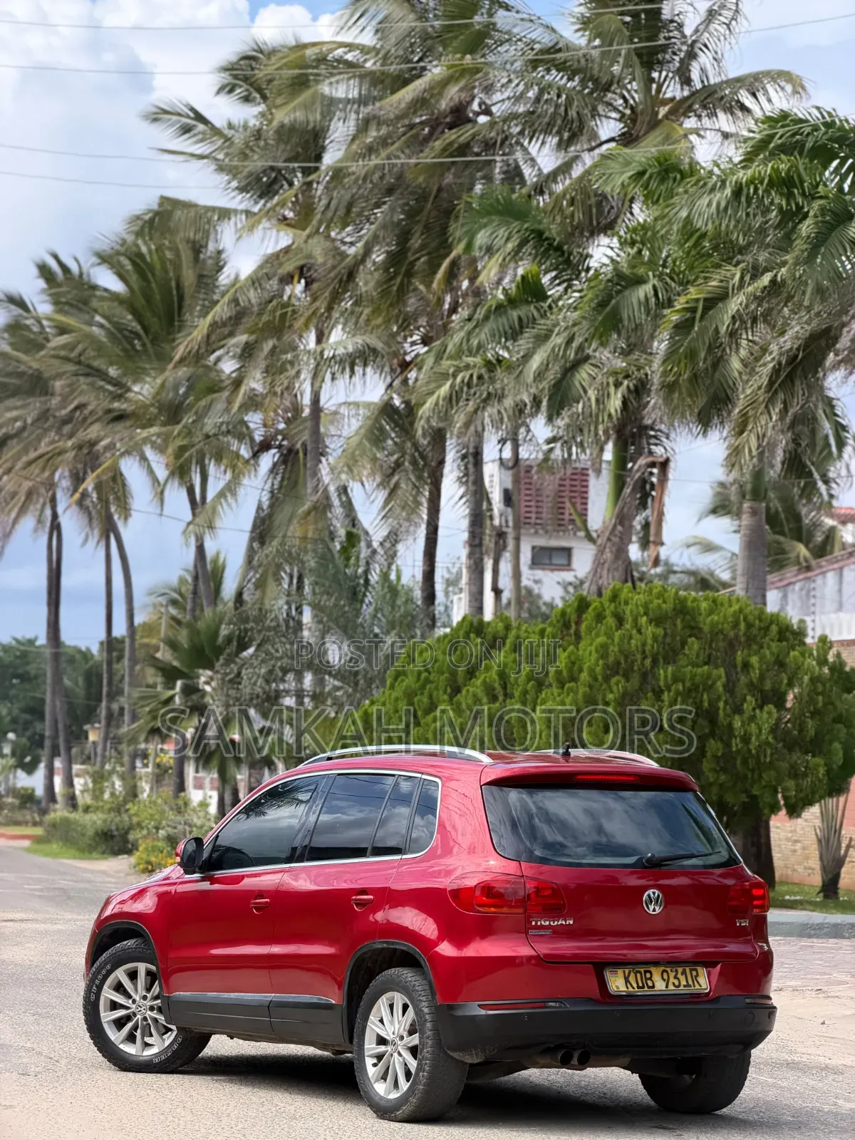 Volkswagen Tiguan 2015 Red