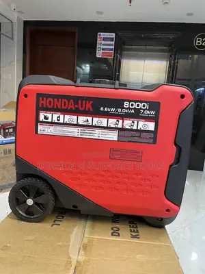 8000i Honda 6.6kw 8.0kva Silent Inverter Generator Push to Start