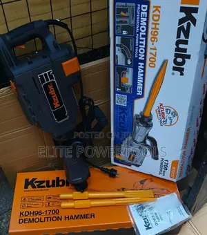 Kzubr 1700w Demolition Hammer / Heavy Duty Concrete Breaker /