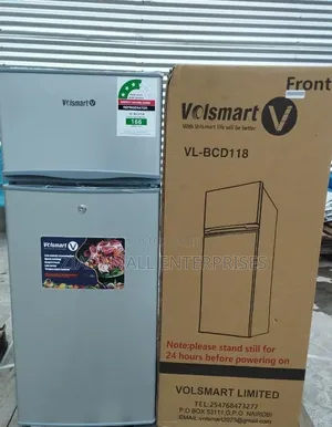 Volsmart 118 Litres Double Door Refrigerator ,Compact Design, Spacious