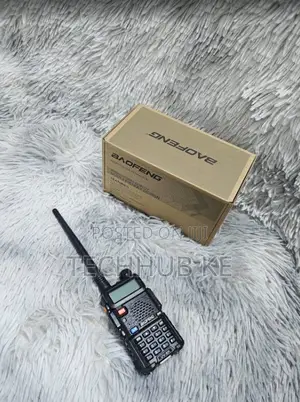 Baofeng Uv-5r Two-Way Radio | Rechargeable Walkie Talkie for Security