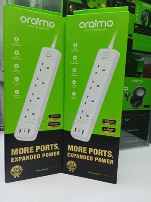 Oraimo Powerhub 2 Power Extension With Electrical Protection