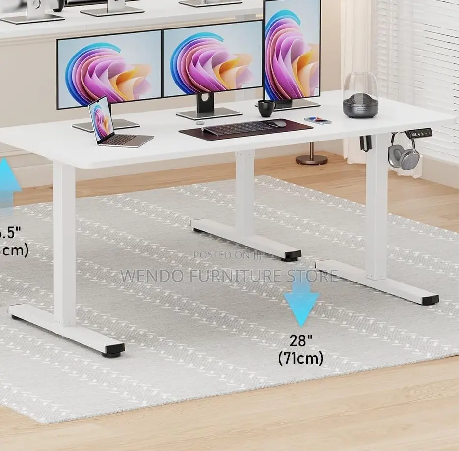 Office Table; Electric Height Adjustable Home Table