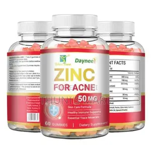 Daynee Zinc for Acne 50 Mg Gummies