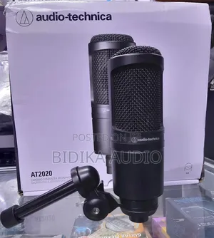 Audio-Technica At2020 Cardioid Condenser Studio Microphone