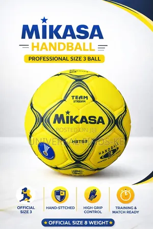 Mikasa Team Stream Handball Size 3 – Professional Match Training