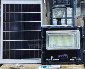500wjsot Solar Floodlight/500wjsot Remote Control Rechargeable Light