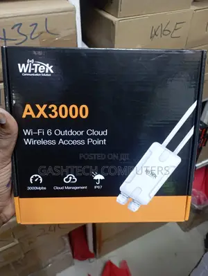 Wi-Tek Ax3000 Wi-Fi 6 Outdoor Cloud Wireless Access Point.