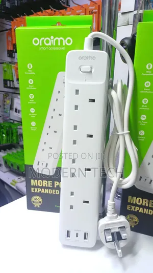 Oraimo Powerhub 2 4-Ac 3-Usb Power Extension