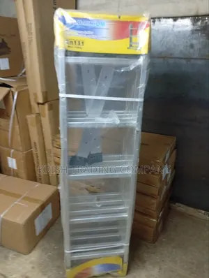 Multifunctional Aluminium Ladder 3.7m/4.7m/5.7m Heavy Duty