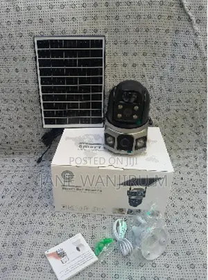 ``Advanced 4g Solar Security Camera – 360° View Protection