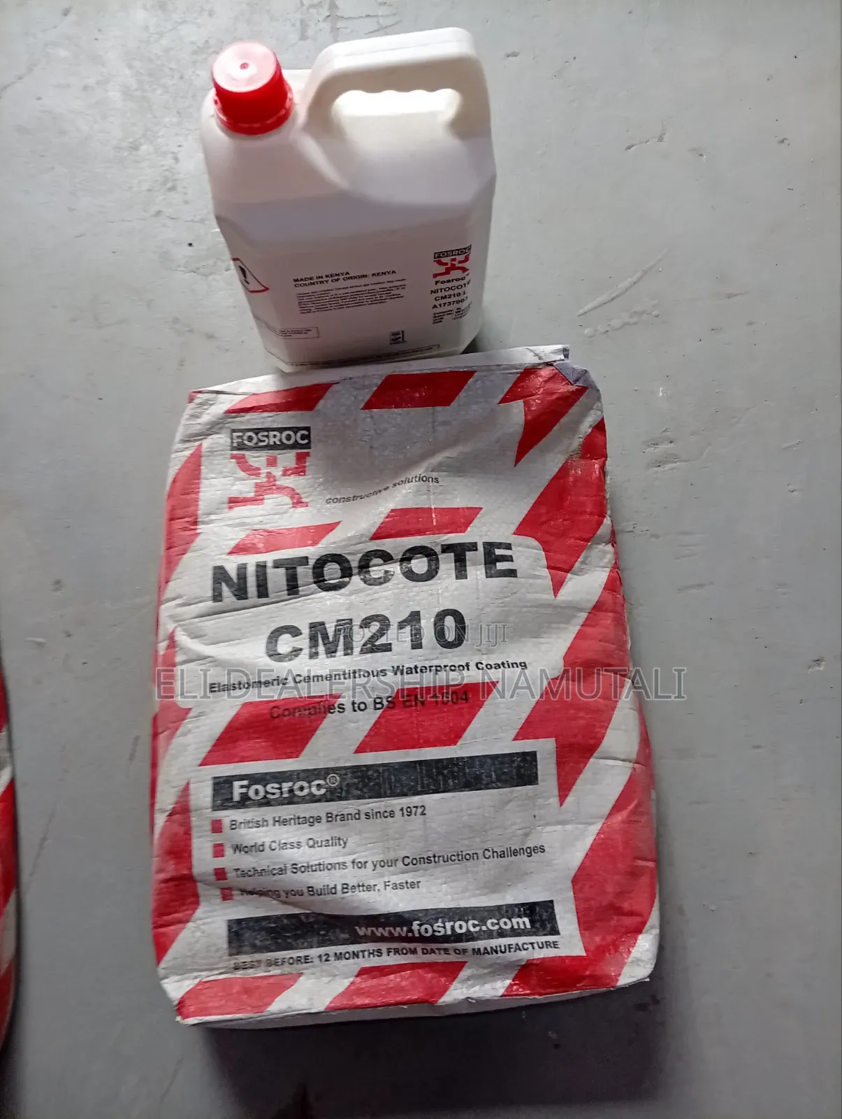 Fosroc Nitocote Cm210 Cementitious Waterproofing System