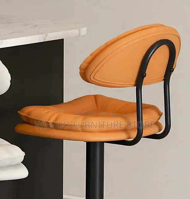Barstools; Swivel Leather Reception Kitchen Barstools