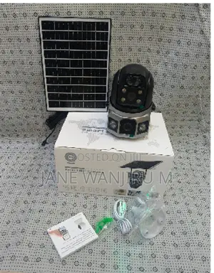 Smart Solar_ Surveillance Camera 4g – Remote Access Control