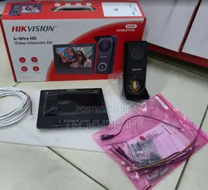 Hd Video Doorbell Intercom System | Hikvision 4-wire Video Door Phone