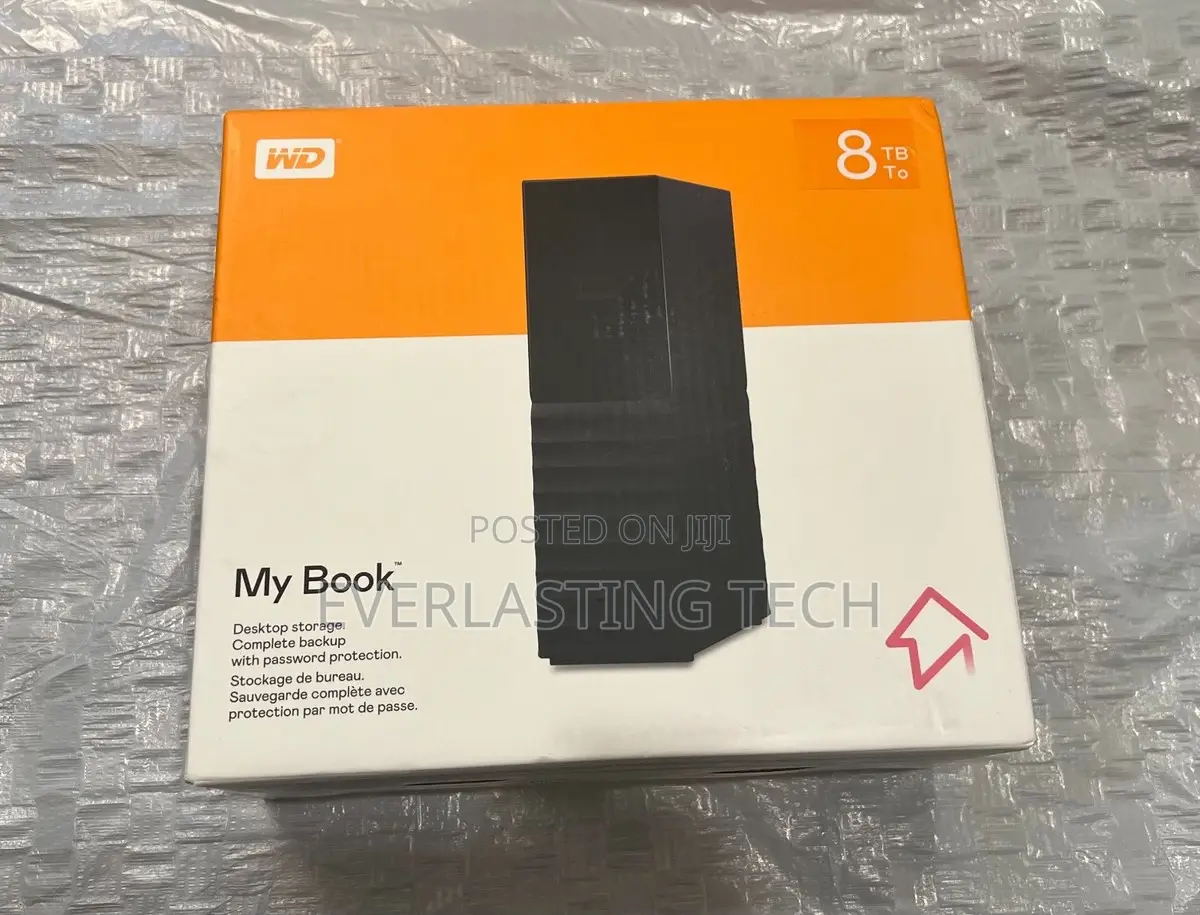 Western Digital 8tb My Book Desktop External Hard Drive