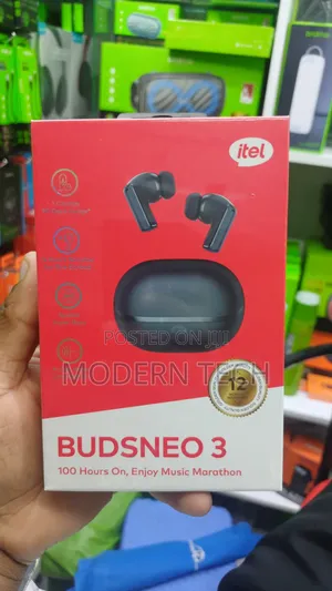Itel Buds Neo 3 Ai Enc Earbuds With Ultra-Long Battery Life