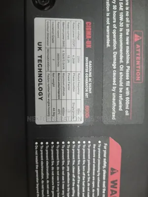 Cigma Uk Silent Generator