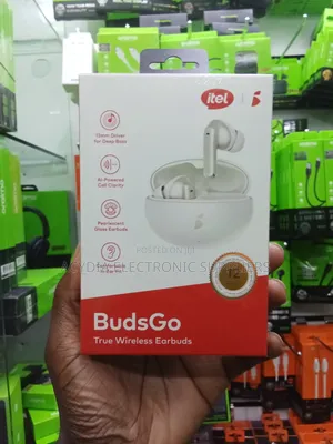 Itel Budsgo True Wireless Earbuds Ai Powered Call Clarity