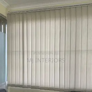 Vertical Blinds Per SQM Stylish Home Office Window Solution