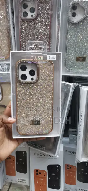 iPhone 15 Pro Max Fully Encrusted With Shimmering Rhinestones Case
