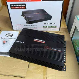 4 Channel Boschmann 8000 Watts Amplifier High Performance Amp