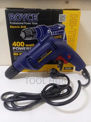 Royce 400w Electric Drill 10mm Variable Speed Hand Drill