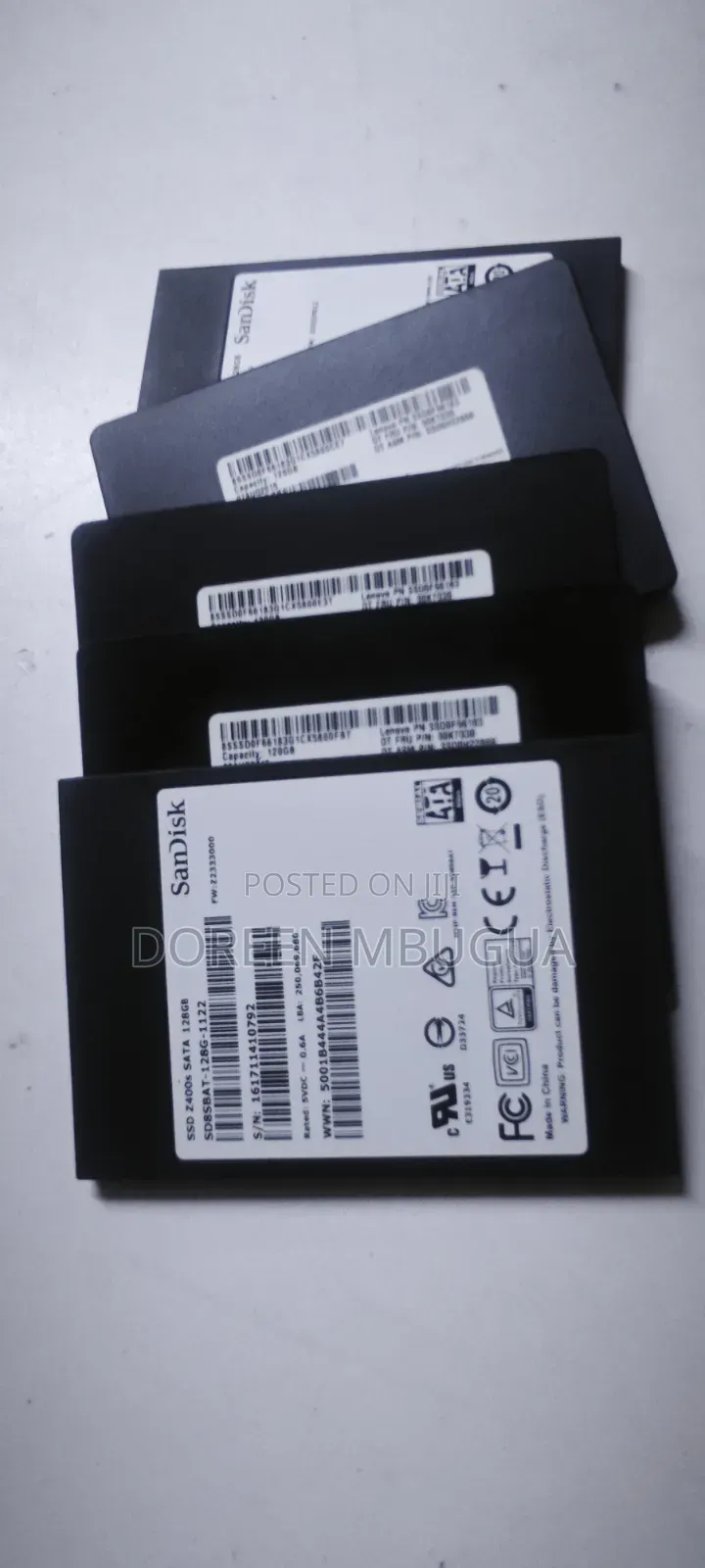 Assorted Brands 2.5" 128gb SSD