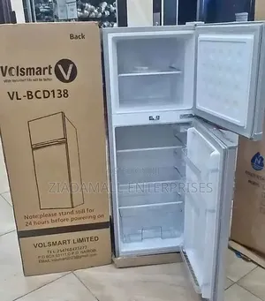 Volsmart Vl-Bcd138 138l Double Door Refrigerator – Compact Cooling