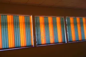 Vertical Blinds Per SQM Sleek Interior Upgrade Option