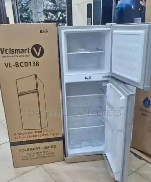 Volsmart 138l Double Door Fridge,Save Energy, Keep Food Fresher Longer