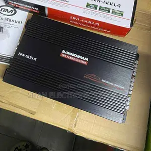 High-Quality Car Booster Bm600 4channel Amp– Quality Audio System