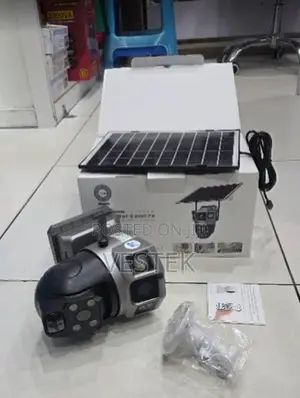 Dual Lens 4g Solar Security Camera – V380 Pro PTZ Outdoor Surveillance