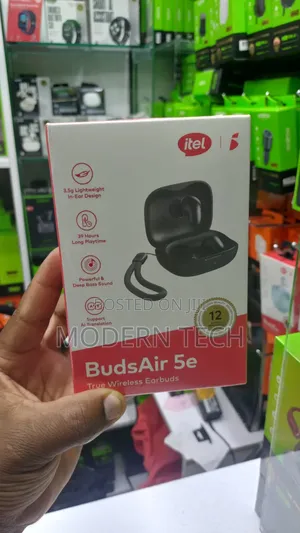 Itel Budsair 5e True Wireless Earbuds – Ai Enc Long Battery Life