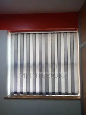 Vertical Blinds Per SQM Smooth Tracking System Installed