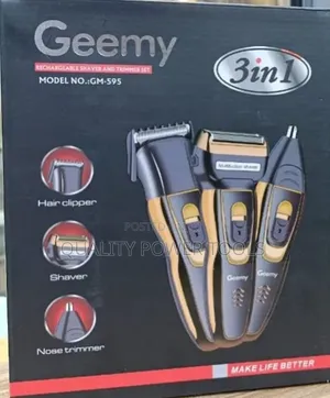 Progemei 3 in 1 Hair Shaving Machine, Shaver - For Adults and Kids