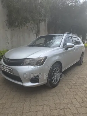 Toyota Corolla Fielder 2013 Silver