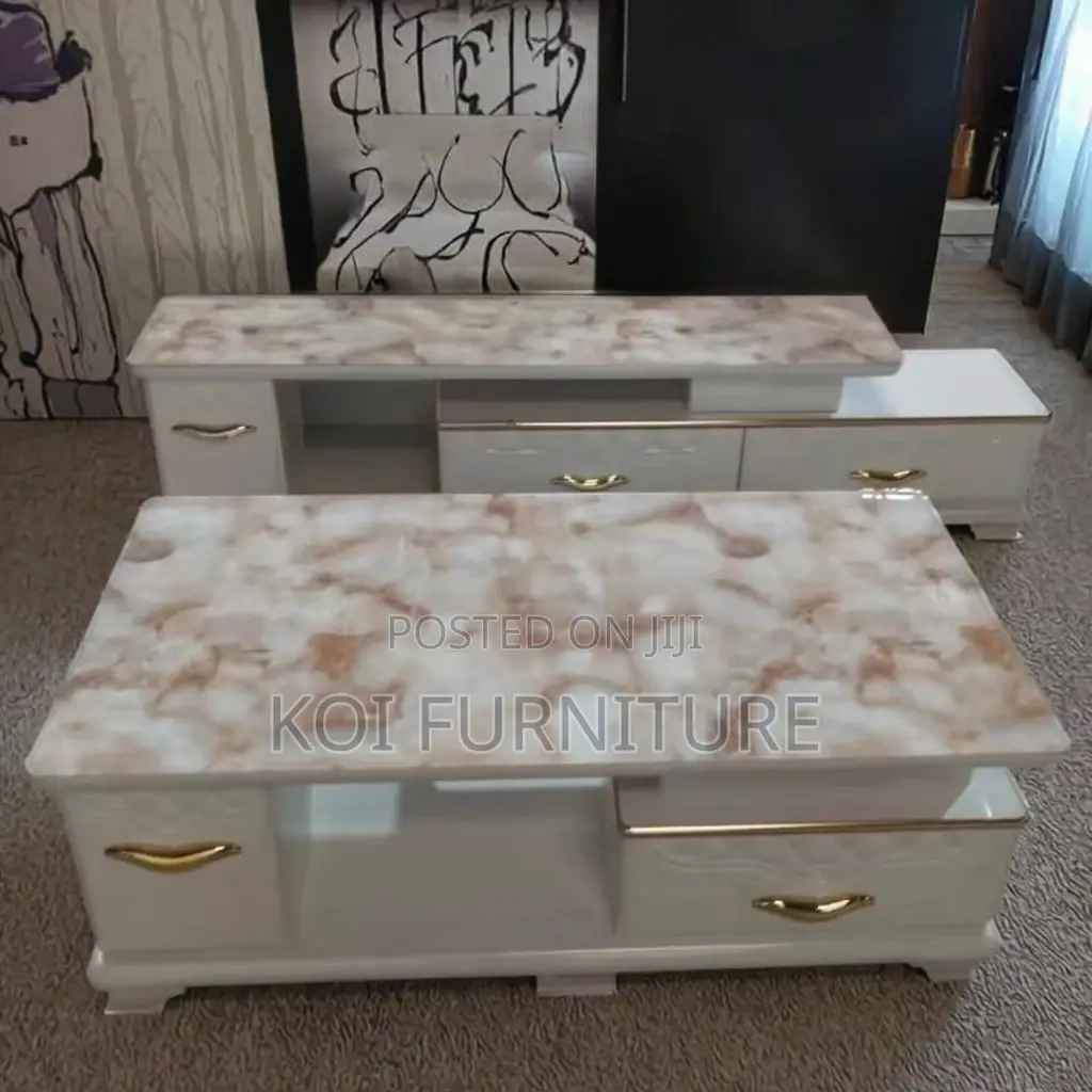 Coffee Table; Marble Dinning Coffee Table