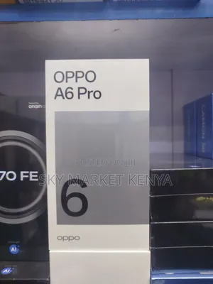 New Oppo A6 Pro 256 GB Black