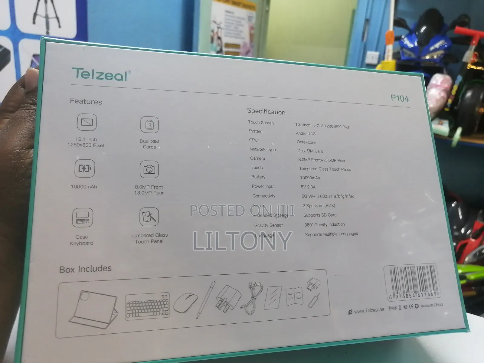 New Telzeal P101 1 TB Gray
