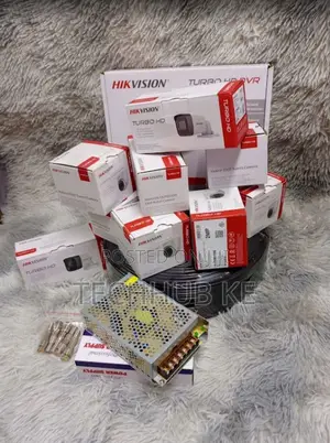 Hikvision 4 Channel CCTV Camera Kit Complete Turbo Hd Security System