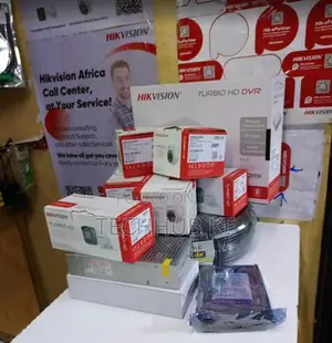 4 Camera CCTV System With DVR | Hikvision Security Cameras