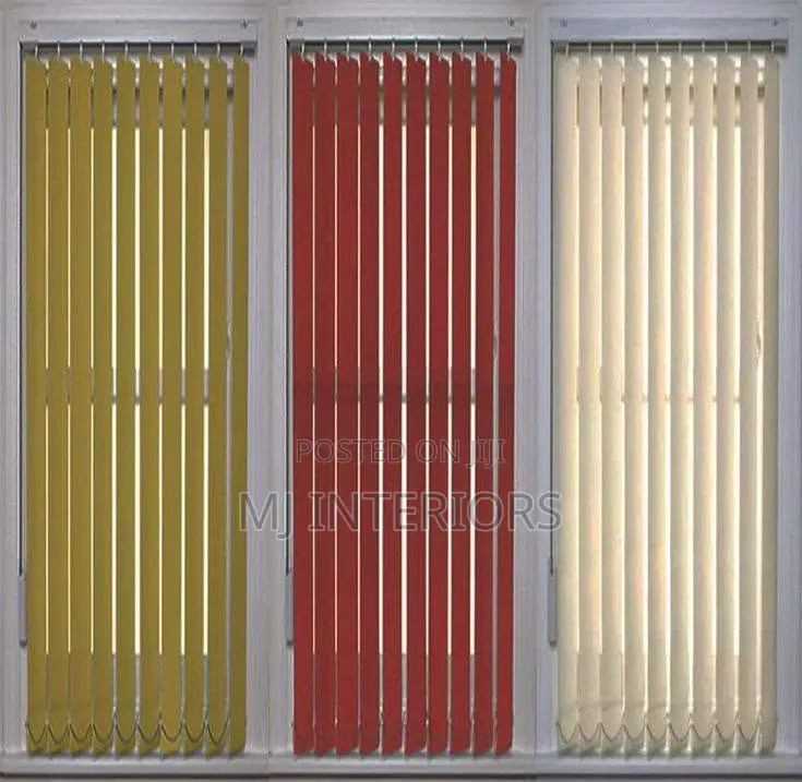 Modern Vertical Blinds Per Square Meter With Quality Tracks