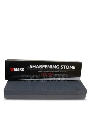 Wmark Double-Sided Sharpening Stone Grit #120 / #320 Professional.