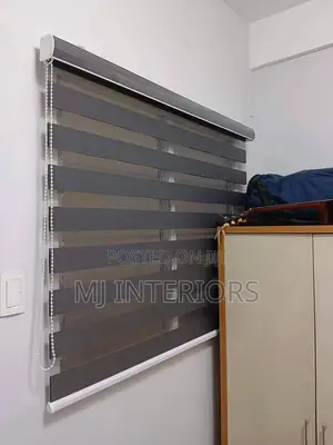 Elegant Window Coverings Zebra Blinds Available at Low Prices