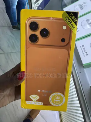 New Mobile Phone 128 GB Orange