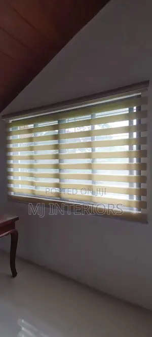 Zebra Blinds for Large Windows Modern and Elegant Finishing
